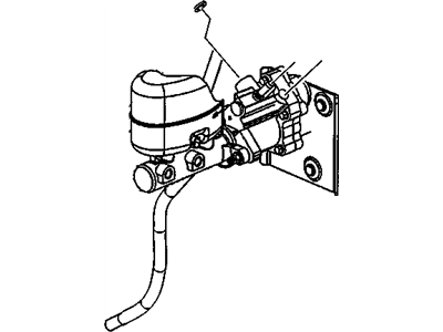 GM 26001776 Hose, P/S Gear Outlet