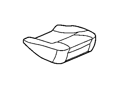 GM 89039056 Cover Asm, Passenger Seat Cushion *Pewter