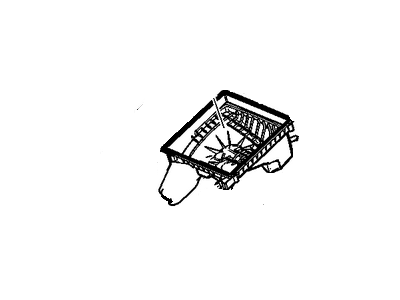GM 13301777 Lower Housing