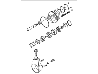 GM 26069031 Power Steering Pump