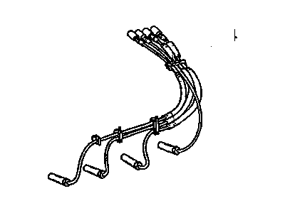 GM 12173588 Wire, Spark Plug #6 Cyl