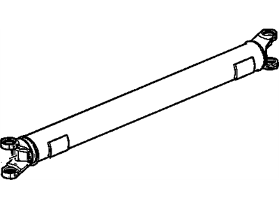 GM 15182096 Front Axle Propeller Shaft Assembly