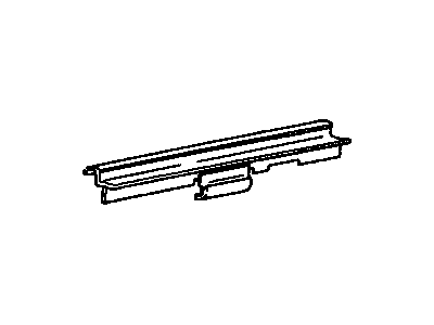 GM 20690935 SEALING STRIP, Front Door Window Channel
