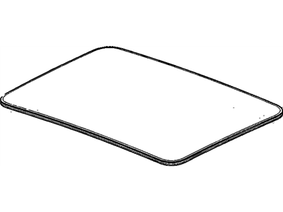 GM 15893292 Glass Weatherstrip