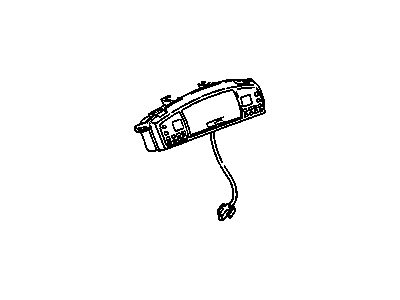 GM 16258486 Instrument Cluster Assembly