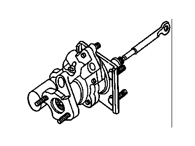 GM 93804442 Power Brake Booster ASSEMBLY