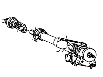 GM 10377680 Intermediate Steering Shaft Assembly