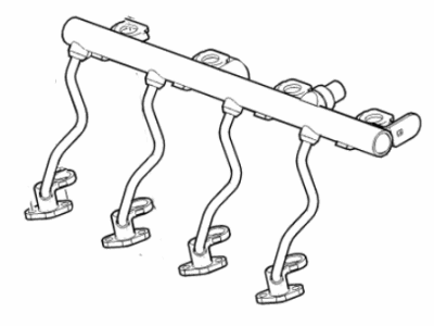 GM 12644440 Fuel Rail