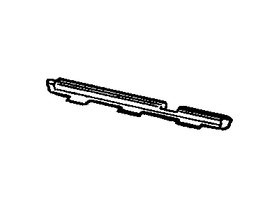 GM 25600026 Sealing Strip-Rear Side Door Window Inner