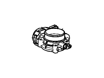 GM 12615503 Throttle Body