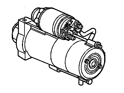 GM 89017412 Starter, (Remanufacture)