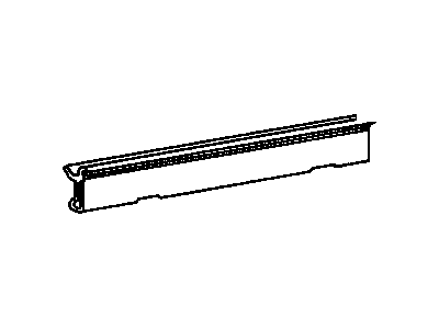 GM 20637062 SEALING STRIP, Front Door Window Channel