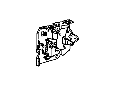 GM 16605636 Front Door Lock Assembly