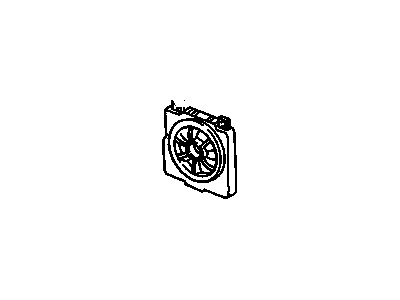 GM 12365327 Fan-Engine Coolant (W/Resistor)