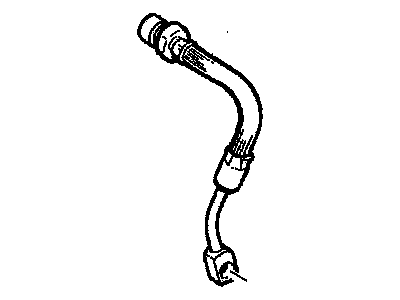 GM 92056482 Hose, Rear Brake