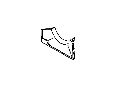 GM 25506412 Shroud, Radiator Fan Lower