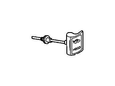 GM 22546146 Cont Asm-Hood Latch Release *Graphite