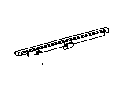 GM 22606356 Sealing Strip Asm-Front Side Door Window Outer *Black T