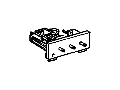 GM 16192881 Heater & Air Conditioner Control Assembly