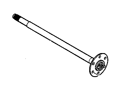 GM 26058547 Rear Axle Drive Shaft