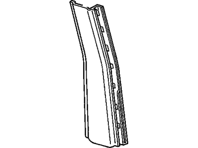GM 20653672 Panel Asm-T/Finish Center Pillar Upper Center *Saphire V/Dark