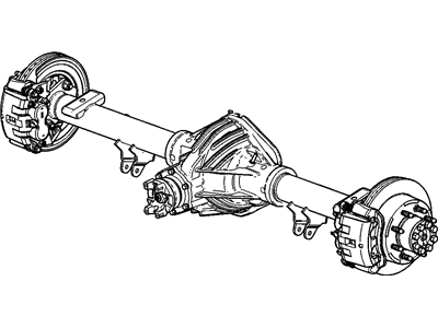 GM 23221607 Axle Asm-Rear