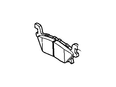 GM 19208132 Rear Pads