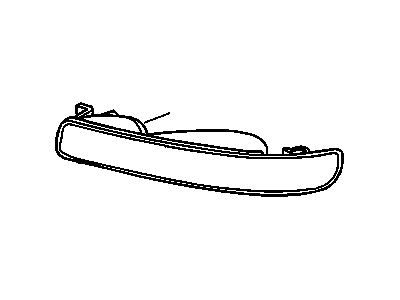GM 5978574 Lamp, Daytime Running & Front Side Marker & Parking & Turn Signal