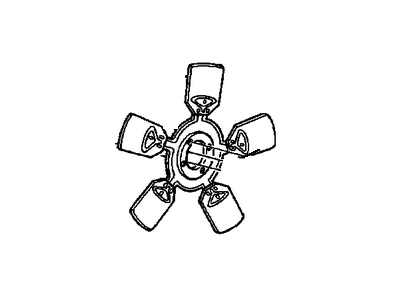 GM 15561050 Blade Asm-Fan