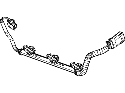 GM 12690531 HARNESS ASM-F/INJR WRG