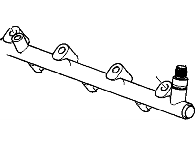 GM 12629929 Rail, Fuel Injection Fuel