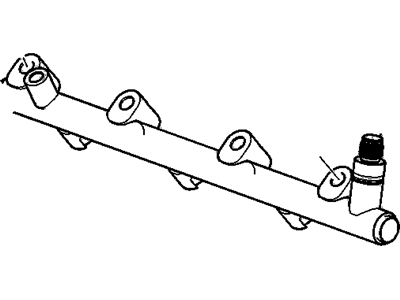 GM 12623366 Fuel Rail