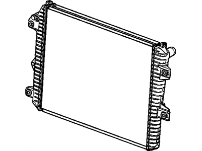 GM 15914079 Radiator Assembly