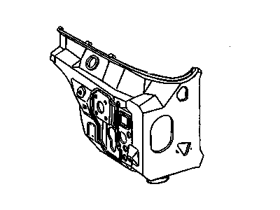 GM 15612515 Panel Asm-Dash & Toe-LH