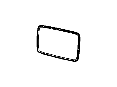 GM 10376674 Mirror-Outside Rear View(Arabic Convex Reflector Glass & Backing Plate)