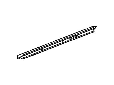 GM 20251077 S/Strip Asm Front Door Window Outer / At Belt Black