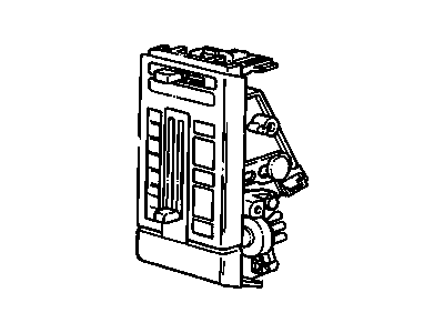 GM 16068285 Heater Control Assembly