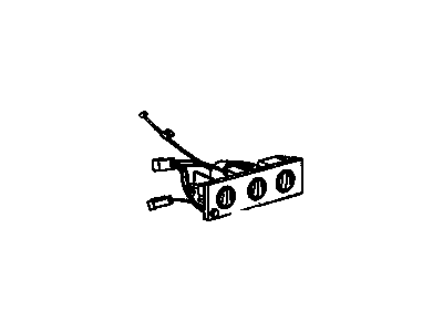 GM 16184493 Heater Control Assembly
