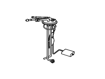 GM 15708151 Fuel Gauge Sending Unit