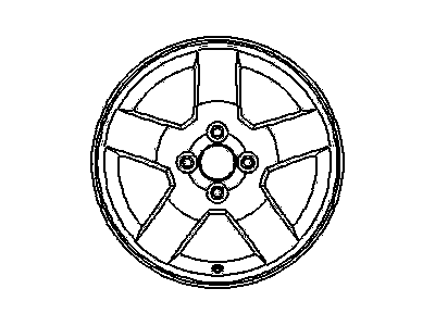 GM 95905460 Wheel, Alloy