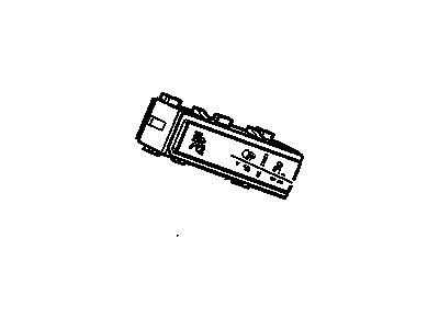 GM 22864623 Filler-Roof Console *Shale