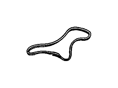 GM 25553383 Weatherstrip Asm-Front Side Door *Gray M/Slate