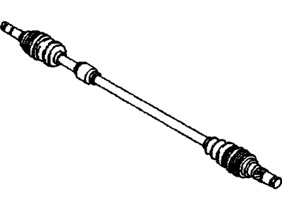 GM 30018150 Front Wheel Drive Shaft