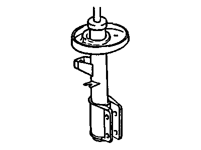 GM 9192292 Front Suspension Strut (W/Mounting Parts)