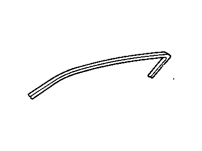 GM 22569312 Molding-Windshield & Between Reveal (Repair) *Black