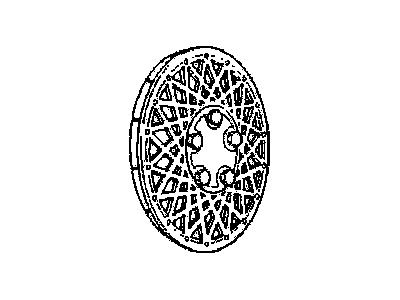 GM 14032476 Wheel Trim Cover Assembly