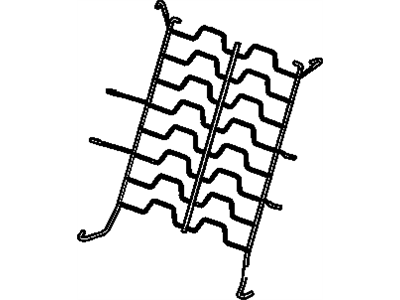 GM 95493137 Frame, Front Seat Back<See Guide/Contact Bfo>