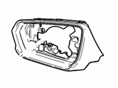 GM 84363341 Mirror Housing