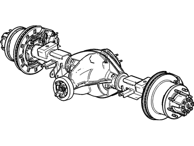 GM 22822533 Axle Asm-Rear