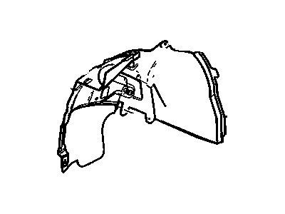 GM 20757863 Splash Guard